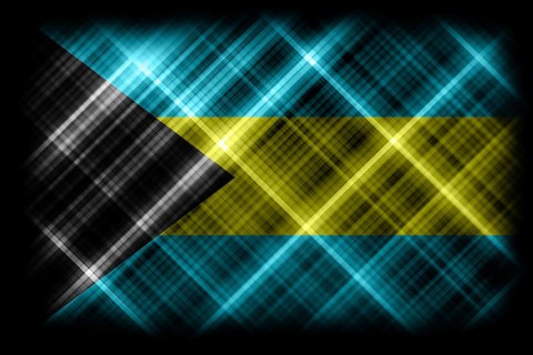 Bahamas flag, national flag, modern flag background