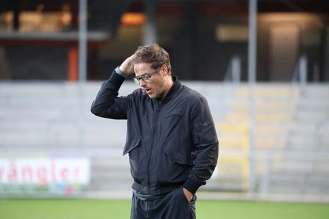 Coach Benedetto Muzzicato (SC Freiburg II / U23) at the match of the Soccer-RL SW 24-25: 9. Sptg: