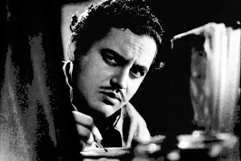 Indian Bollywood film actor Guru Dutt, India, Asia, 1957