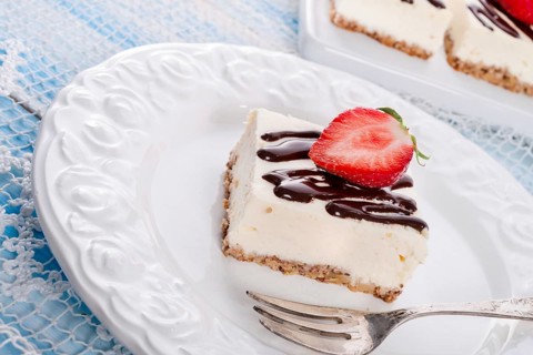 Strawberry Chocolate Cheesecake