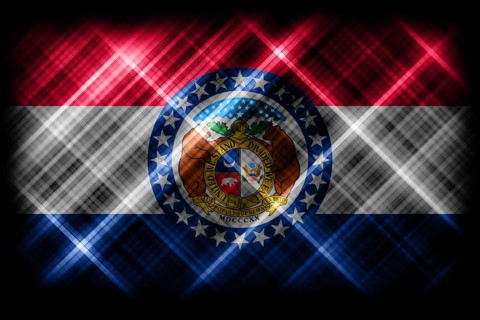 Missouri state flag, Missouri flag background modern flag