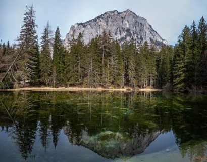 Pfarrerteich, Tragöß, Styria, Austria