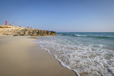 Strand Migjorn, Formentera, Balearische Inseln, Spanien