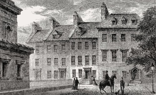 Park Place, town house for Lord Advocate, Ilay Campbell, Edinburgh, Scotland, 19th century