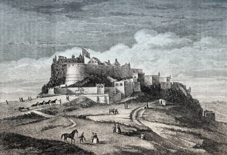 Prospect of Edinburgh from the East in 1779, Scotland, United Kingdom