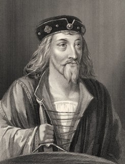 Jakob I., 1394 - 1437, König von Schottland