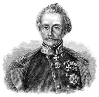 Portrait of Heinrich Hermann Josef Freiherr von Heß or Hess, 1788 - 1870, an Austrian soldier and