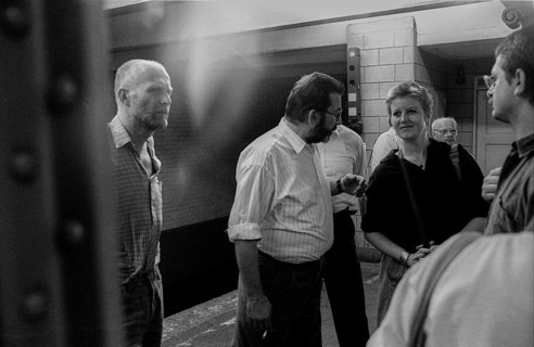 GDR, Berlin, 29.06.1990, Vernissage of the Umweltgalerie, (sponsored by the Büro für Architektur