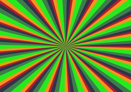 Radiant background in different colours