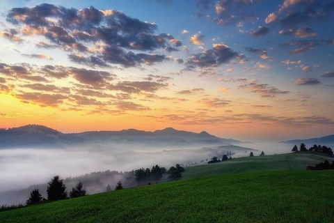 Beautiful Slovak unspoilt nature, a wonderful destination for vacation and relaxation