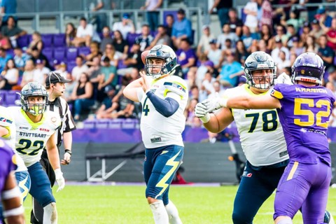 European League of Football, ELF/ Halbfinalspiel : Stuttgart Surge @ Vienna Vikings am 16. Sept.
