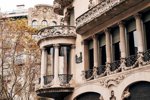 The House of Lieo-i-Morera is a six-storey residential building in Barcelona, a masterpiece of