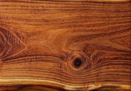 Wooden Board Close Up View On Texture Of Acacia Wood