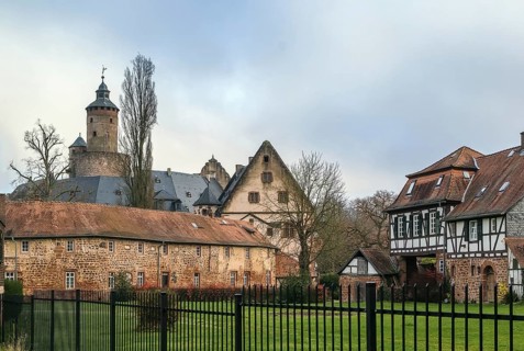 Budingen Castle begins its history from the 12th century, Germany