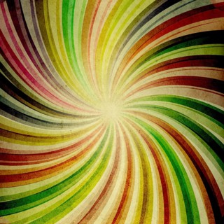 Decorative retro background paper. Style 80s colors and ornaments