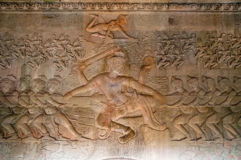 Angkor Wat was built for King Suryavarman II (ruled 1113-50) in the early 12th century as his state