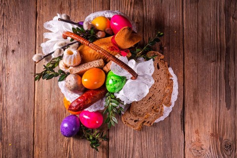 Basket of food