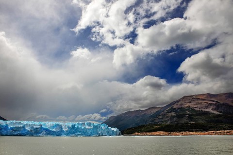 Perito Moreno Glacier, glacier tongue, glacier break, Los Glaciares National Park, Santa Cruz,
