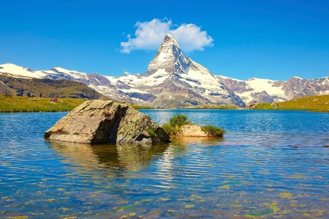Matterhorn with Stellisee