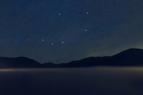 Tucana star constellation, Night sky, Cluster of stars, Deep space, Toucan constellation