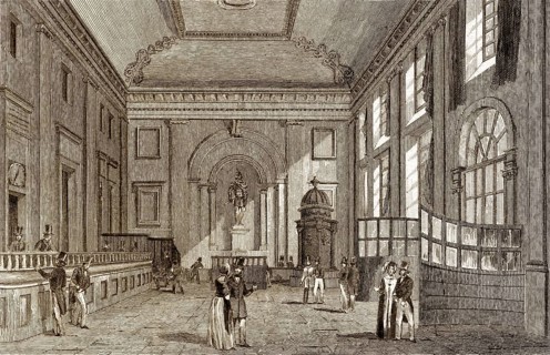Die Bank von England, London, 19. Jahrhundert