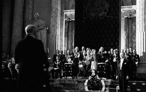 Carl XVI Gustaf, King of Sweden. Born 30 april 1946. Pictured when attending the ceremonial opening