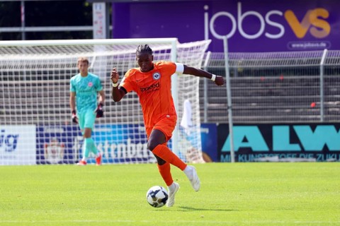 Phinees Bonianga (Eintracht Frankfurt) during the match of the Soccer-RL SW 24-25: Sptg. 6: FC 08