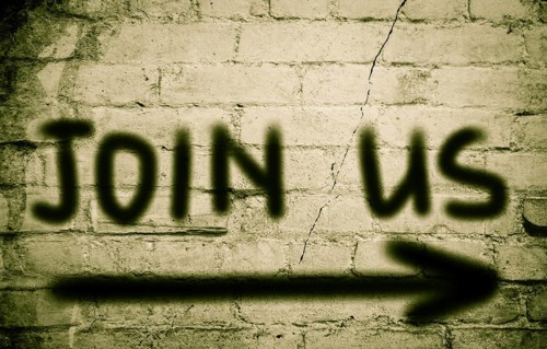 Join Us Concept