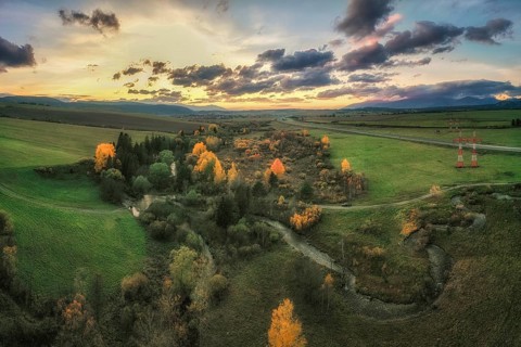 Beautiful Slovak unspoilt nature, a wonderful destination for vacation and relaxation