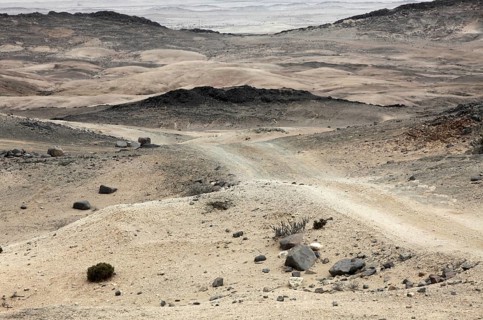 Namib Desert near Swakopmund, Namibia, Africa Namib is the oldest desert on earth and is a UNESCO