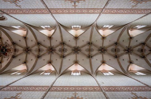 Bad Urach, Collegiate Church of St Amandus, St Amandus, vault in the nave