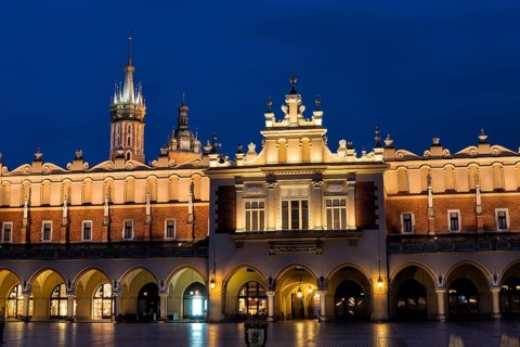 St Mary's Church and Cloth Hall in Krakow