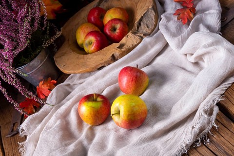 Malus sylvestris, the delicious European crab apple