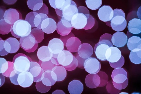 Beautiful purple lights bokeh with medium size of detalisation