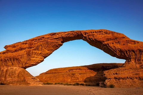 Rainbow Rock, The Arch, Hail Region, Al Ula, Saudi Arabia