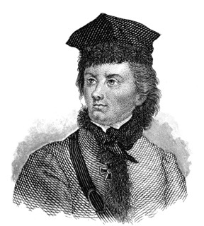 Andrzej Tadeusz Bonawentura Kosciuszko, or Andrew Thaddeus Bonaventure Kosciuszko, 1746 - 1817, a