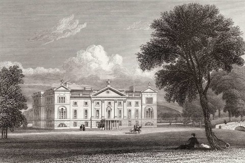 Kilgraston School, Bridge of Earn, 19th century, from Modern Athens by Th. H. Shepherd