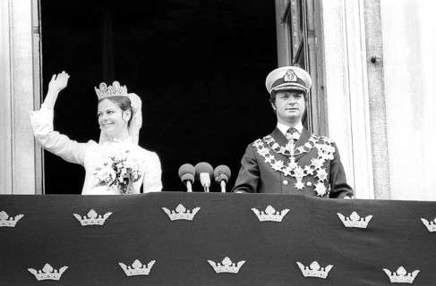 Wedding of Carl XVI Gustaf and Silvia Sommerlath. Carl XVI Gustaf, King of Sweden. Born 30 april