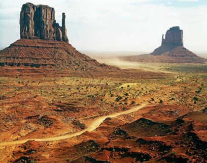 Mittens in Monument Valley, Arizona