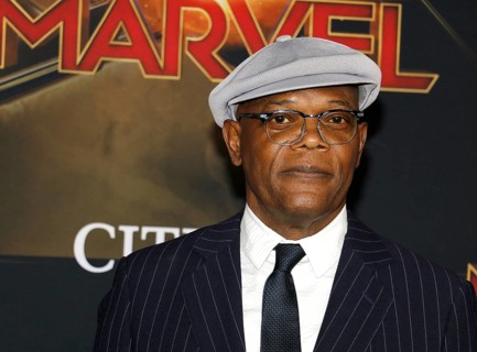 Samuel L. Jackson at the World premiere of 'Captain Marvel' held at the El Capitan Theater in