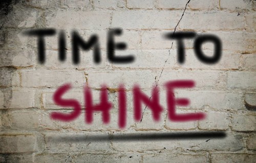 Time To Shine Concept