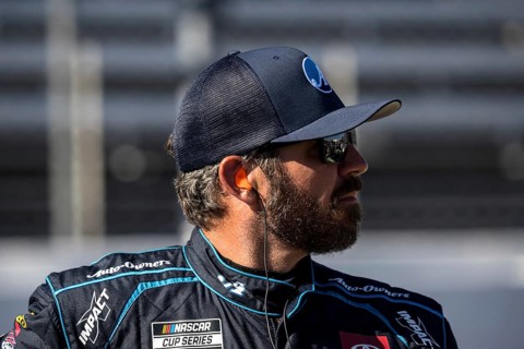 NASCAR Cup Series driver, MARTIN TRUEX JR (19) of Mayetta, NJ, prepares to practice for the Xfinity