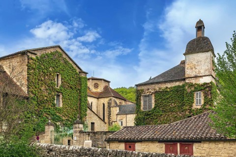 Beaulieu-en-Rouergue Abbey, also known as Belloc Abbey is a former Cistercian monastery in