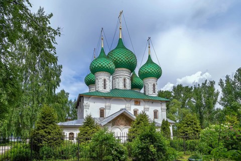 Church of St. Nicholas the Wonderworker in Melenki in Yaroslavl, Russia