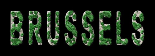 Brussels Reforestation and Biophilia, Brussels Green Typography