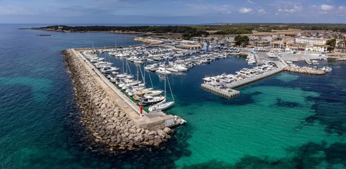 S´Estanyol port, Llucmajor, Mallorca, Balearic Islands, Spain