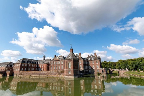 Schloss Nordkirchen, genannt Westfälisches Versailles, in Nordkirchen Deutschland
