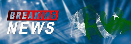 Pakistan Breaking News, Smoke Flag Background