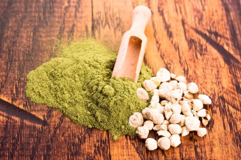 Moringa leaf powder and seeds