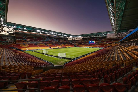 BRISBANE, AUSTRALIA, JULY 29: Brazil plays France at the FIFA Women's World Cup Australia New